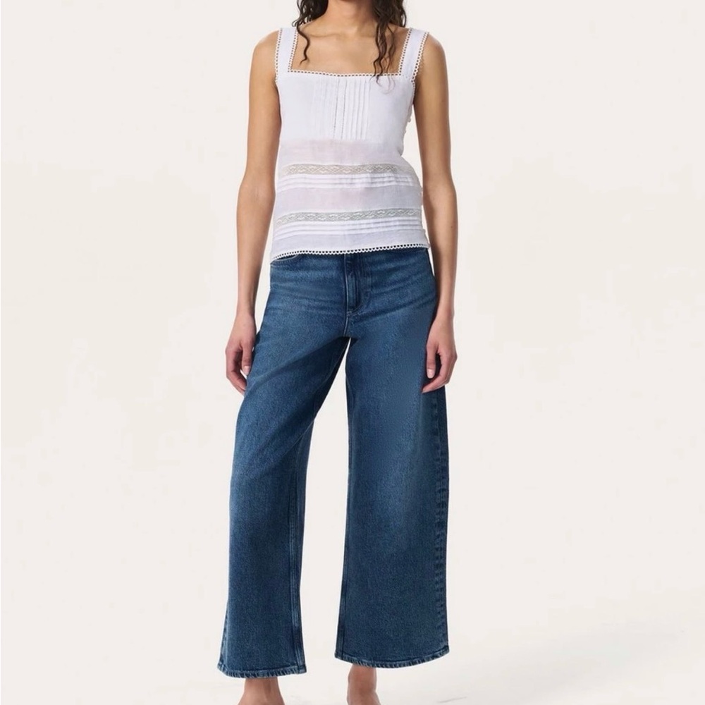 rag & bone wide leg jeans 24